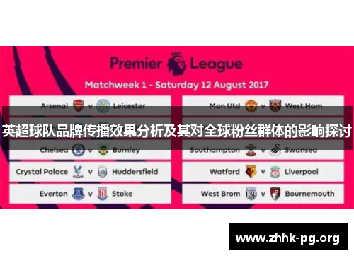 英超球队品牌传播效果分析及其对全球粉丝群体的影响探讨