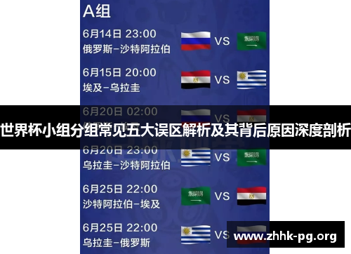 世界杯小组分组常见五大误区解析及其背后原因深度剖析