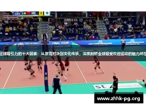 足球吸引力的十大因素：从激情对决到文化传承，深度剖析全球最受欢迎运动的魅力所在