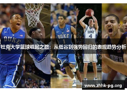 杜克大学篮球崛起之路：从低谷到强势回归的表现趋势分析